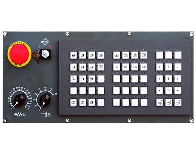 machine operation panels